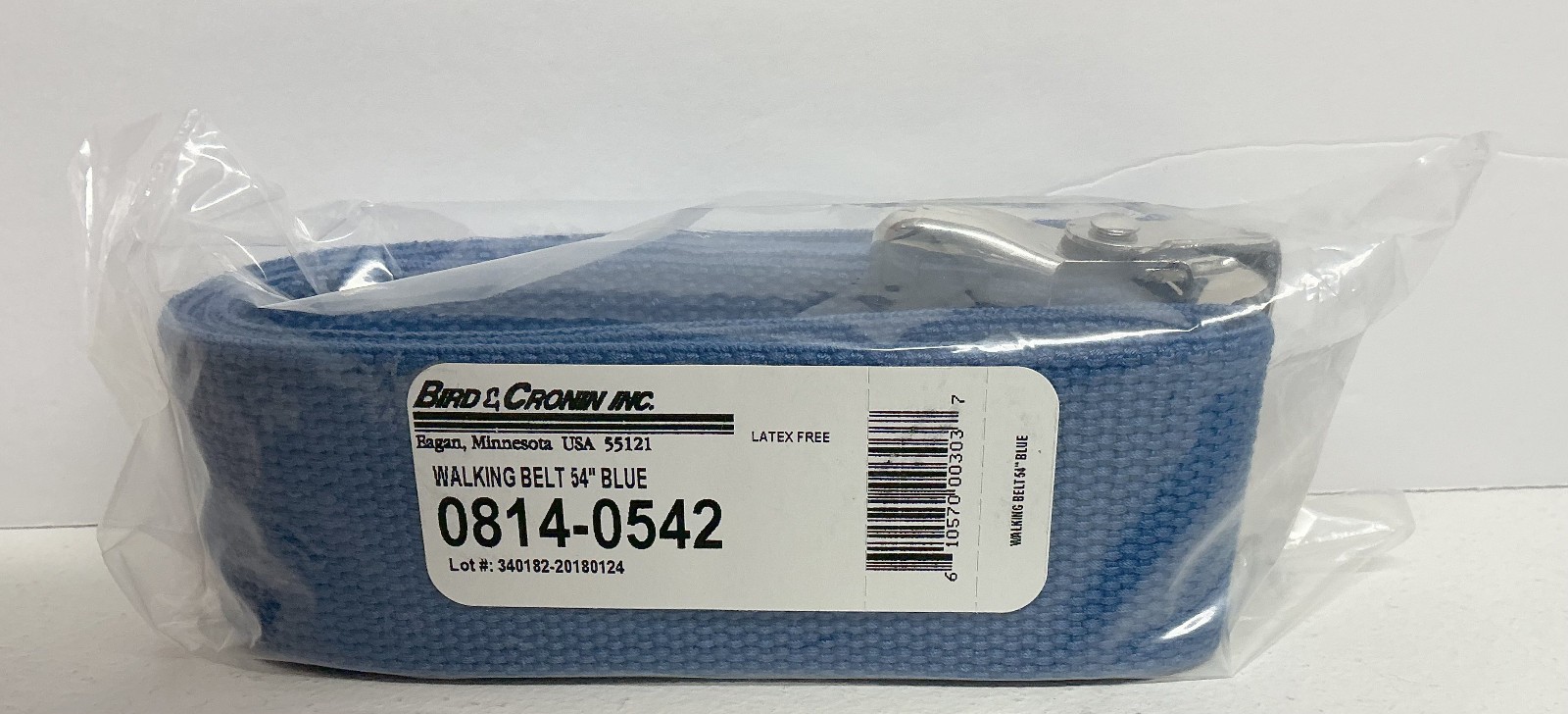 Bird & Cronin Walking Belt 54" Blue