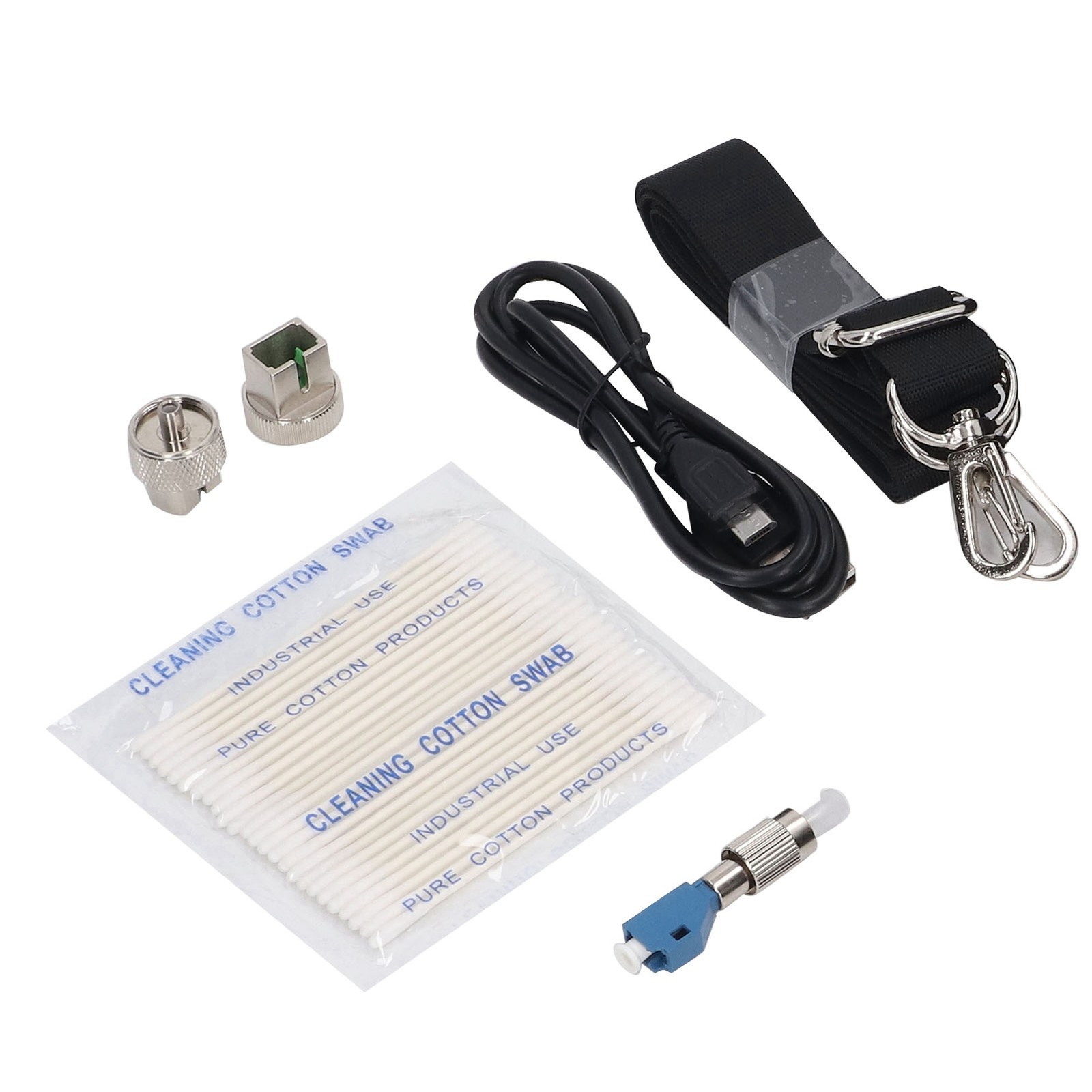 4 In 1 Fiber Optical Power Meter Portable Optic Tester For Network Construct