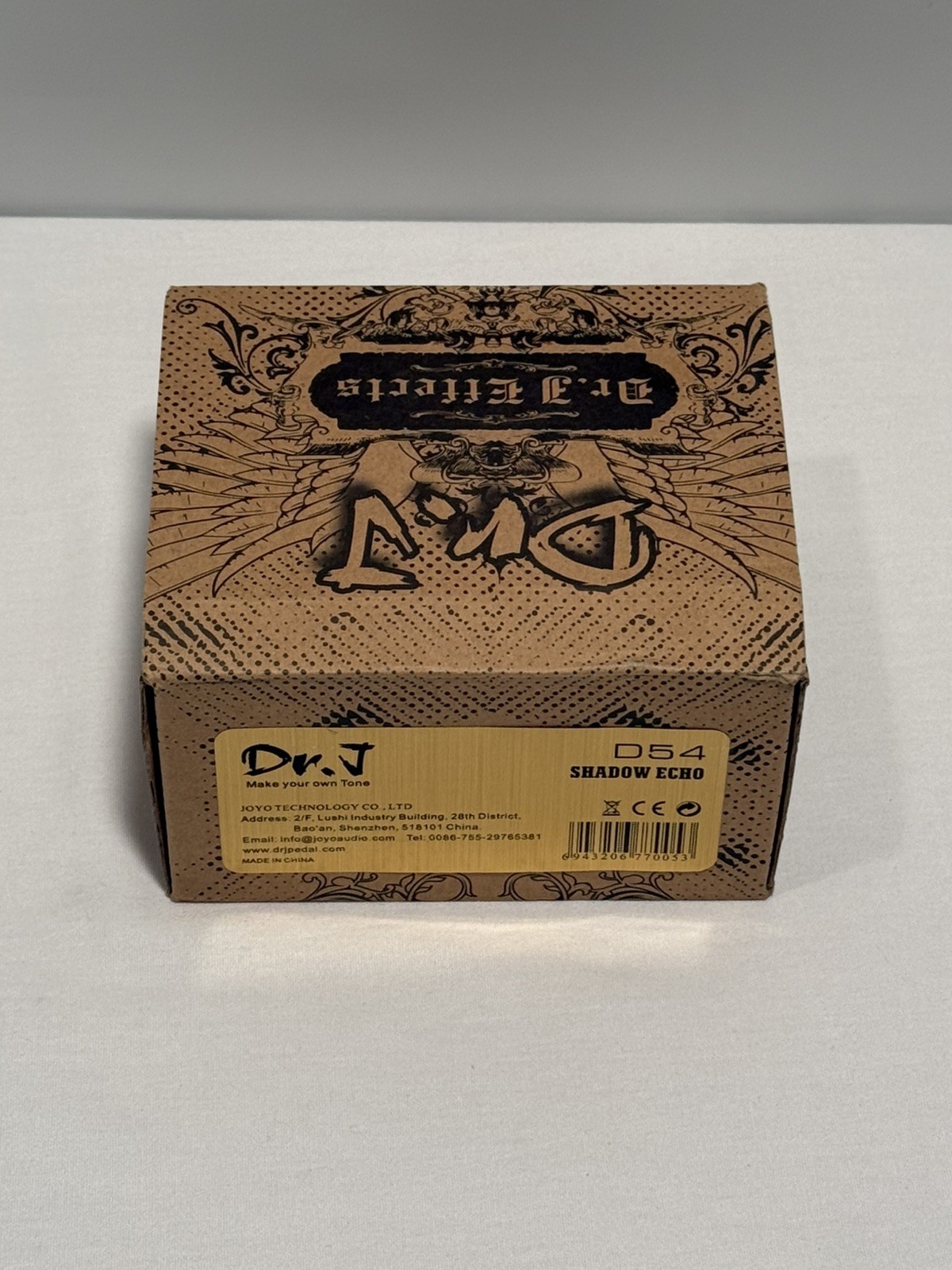 JOYO Dr. J - D54 Shadow Echo Delay Effect Pedal
