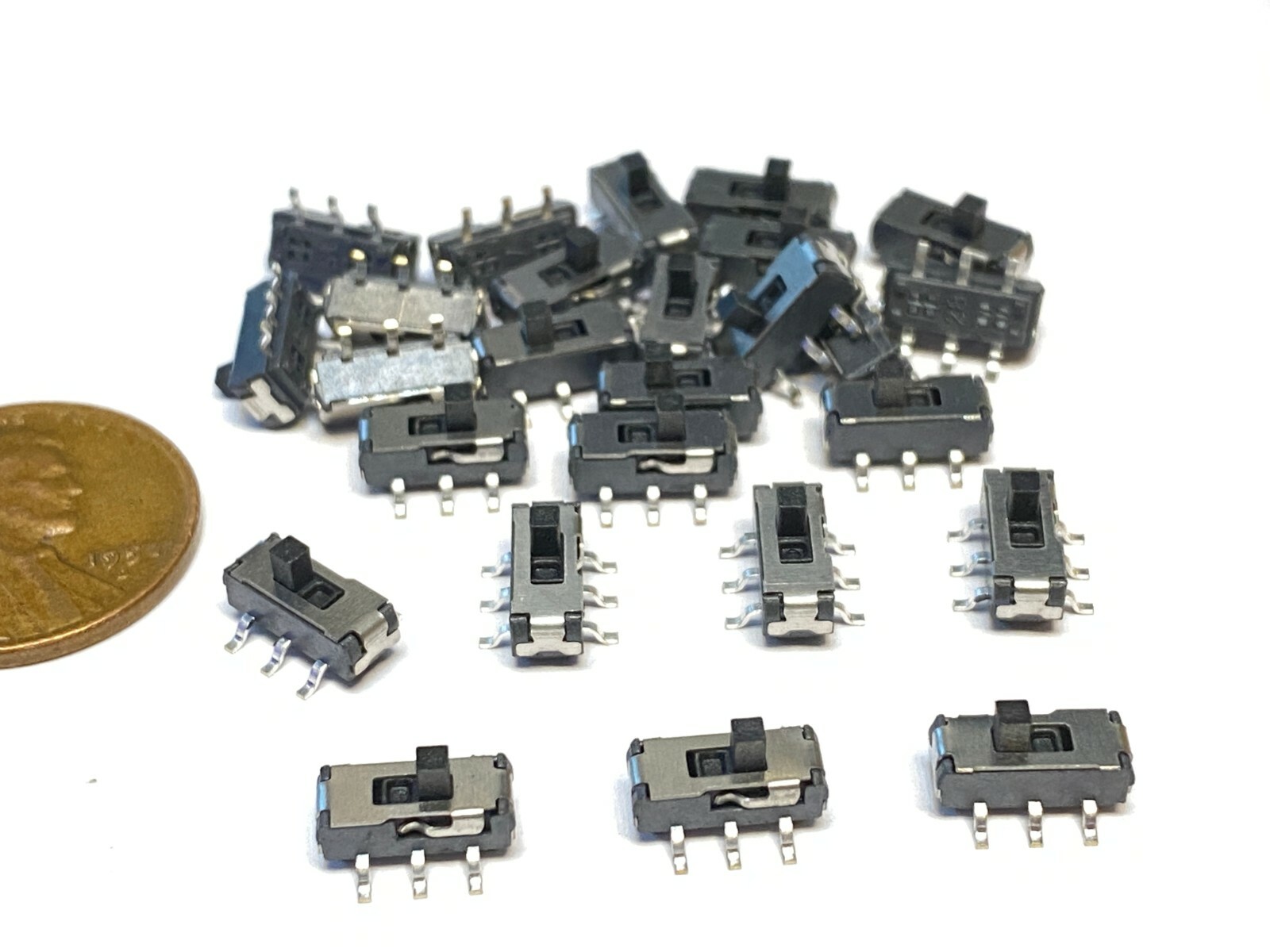 25 Piece  MSS22D18 6 Pin Slide switch SLIDE SWITCHES PCB Tactile PCB smd C54