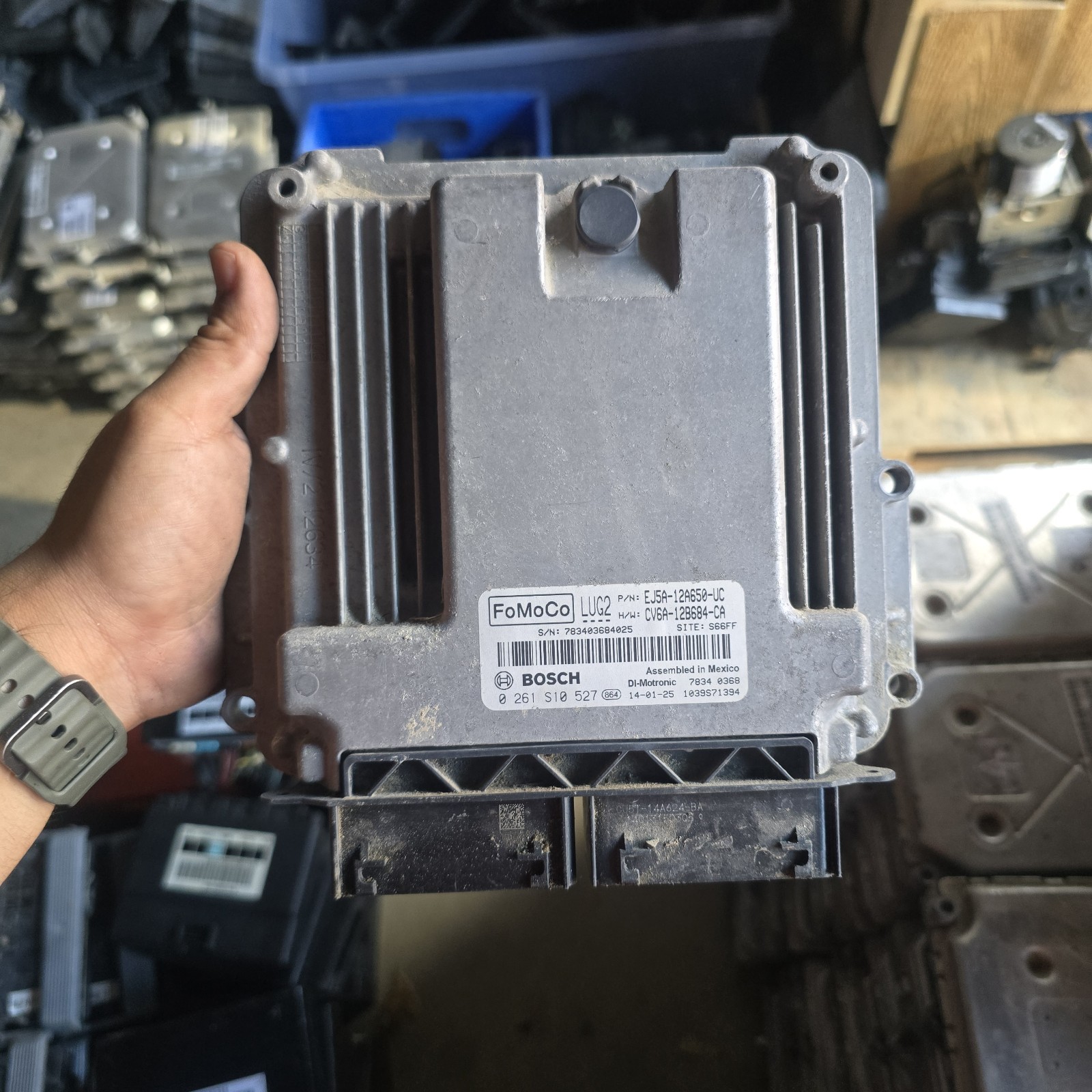 2013-2015 Ford Escape Engine Control Module Computer Ecm EJ5A-12A650-UC