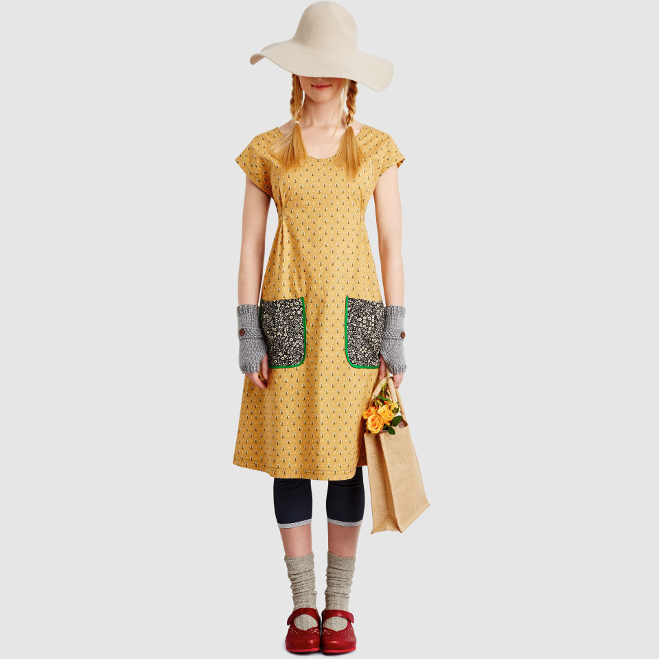 EASY Pullover Dress & Tunic with Pockets Sewing Pattern (XS-XL) Simplicity 9122