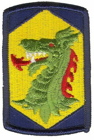 US ARMY 404TH CHEMICAL BRIGADE CLASS A PATCH - FULL COLOR