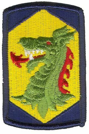US ARMY 404TH CHEMICAL BRIGADE CLASS A PATCH - FULL COLOR
