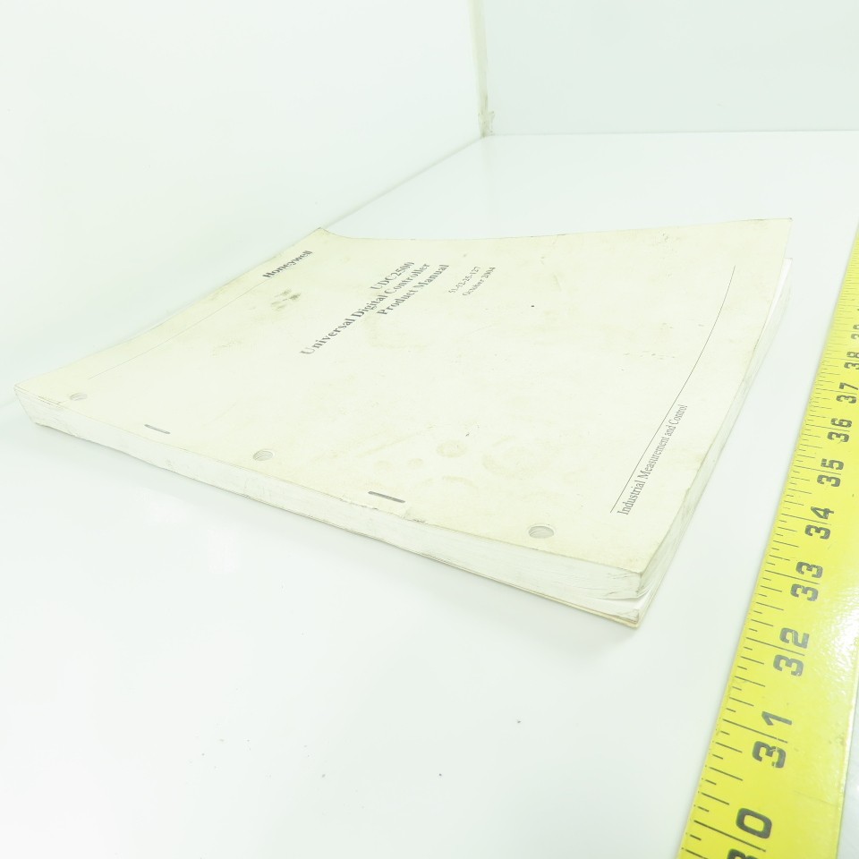 Honeywell UDC2500 Universal Digital Controller Product Manual