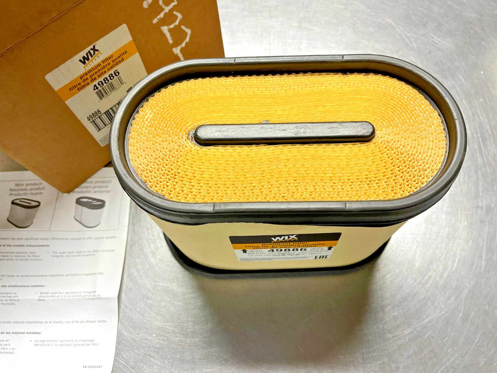 49886 Genuine WIX Air FILTER