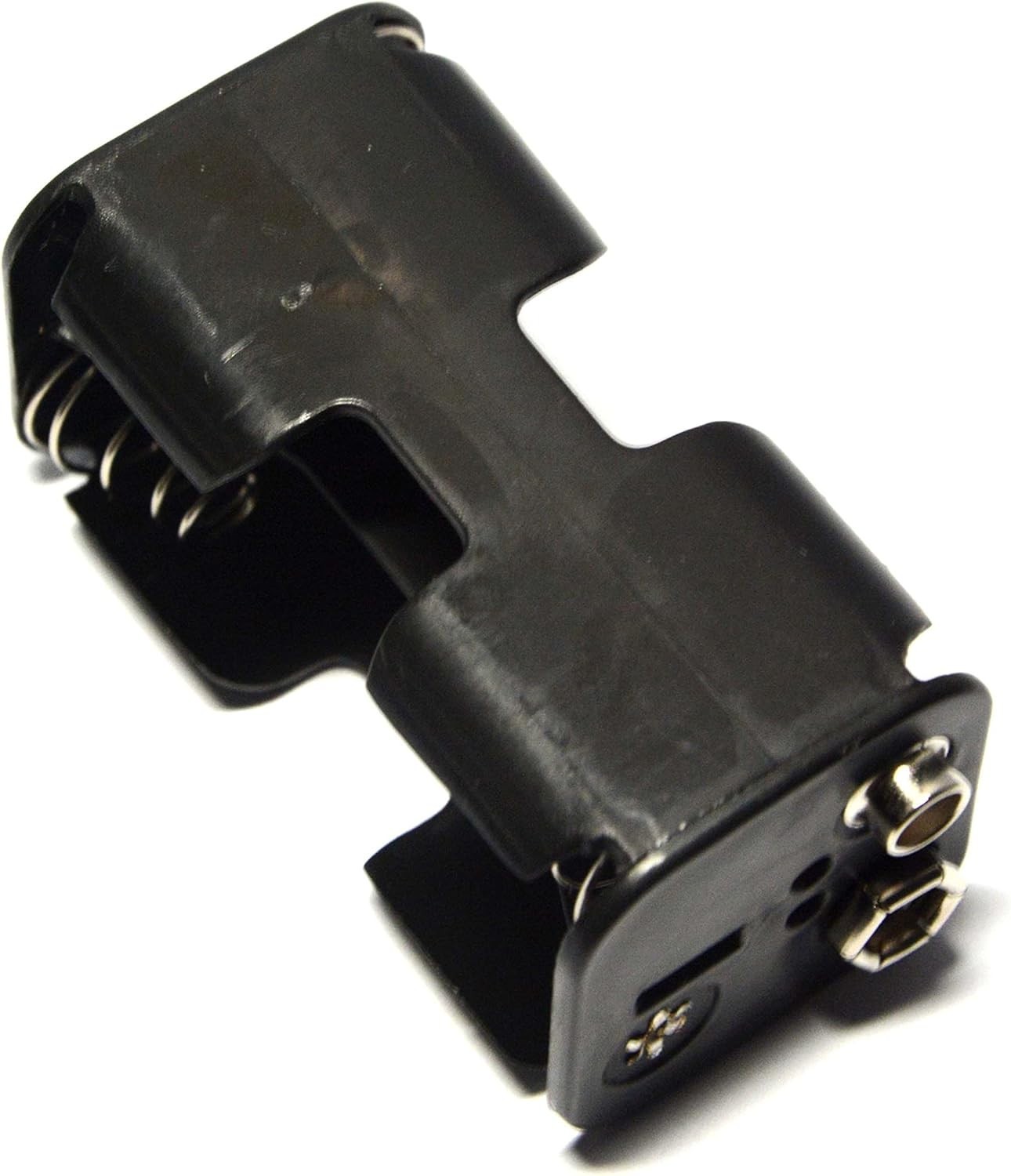 Efficient Battery Organization: 4 AA Battery Holder with 9V Connector (3 Units)