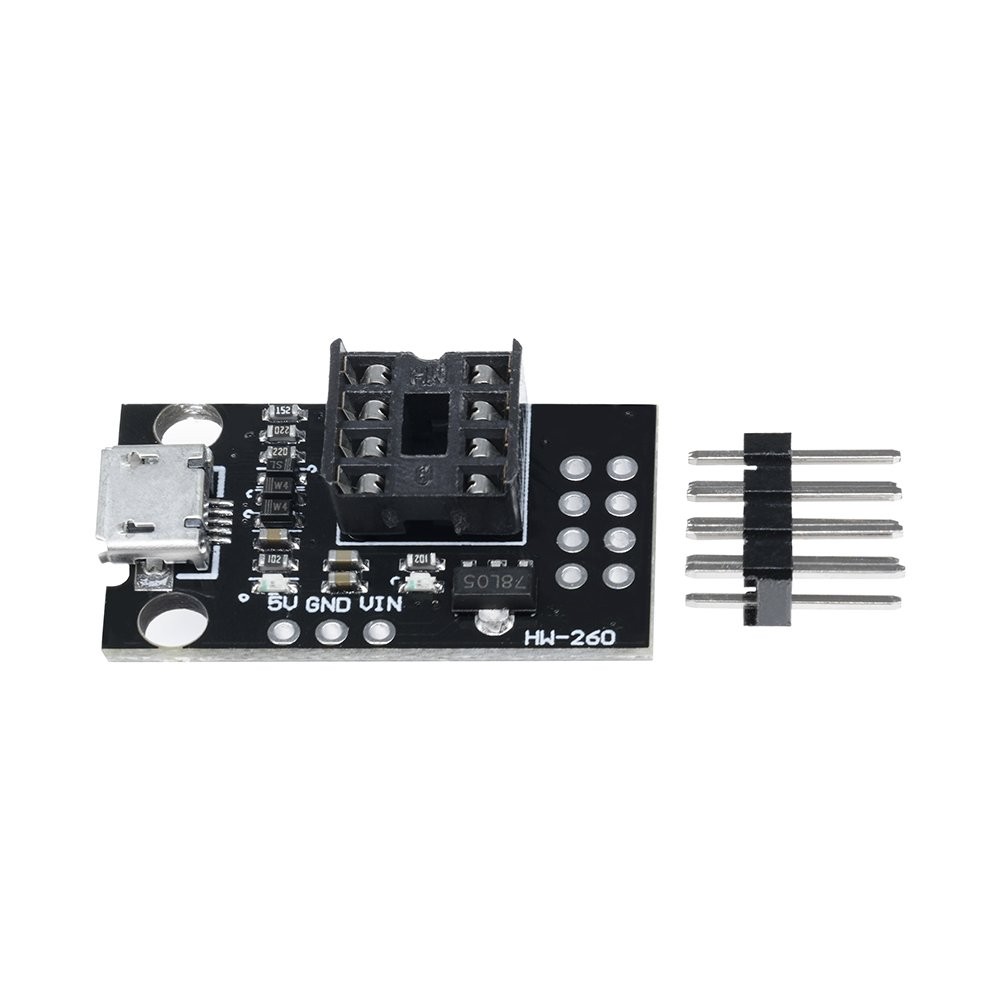 Development Programmer Board for ATtiny13A/ATtiny25/ATtiny45/ATtiny85