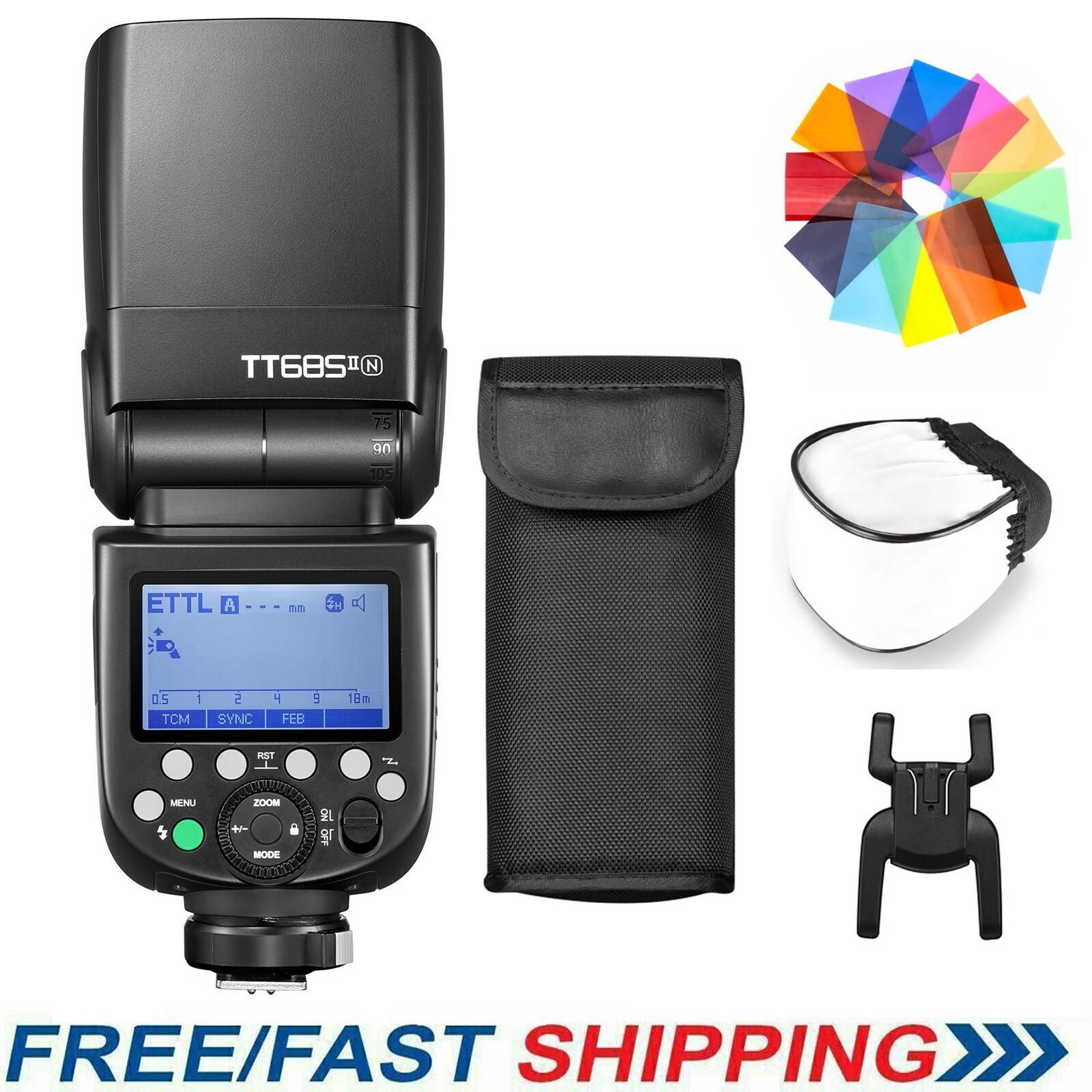 Godox TT685N II TT685II-N 2.4G TTL Wireless Flash Speedlite For Nikon Camera
