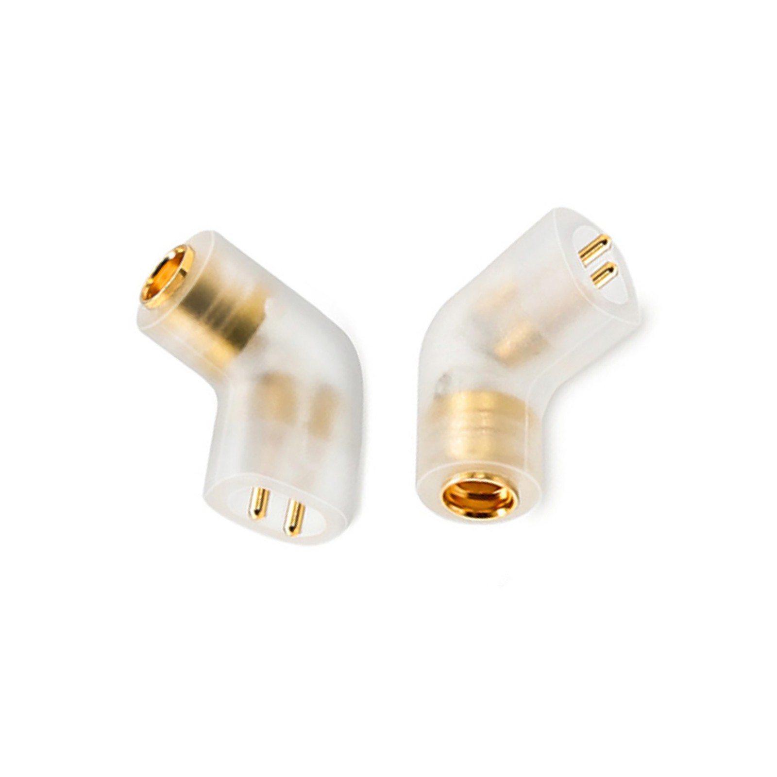 2Pcs MMCX Female to 0.78MM Male Headphone Adapter Connector For Revonext /BQEYZ