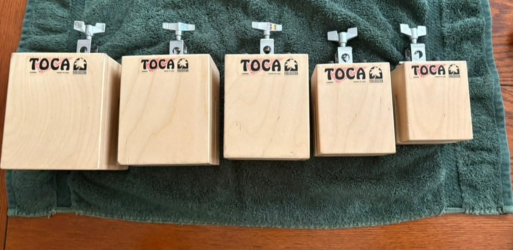 5 TOCA Templle Blocks NO STAND