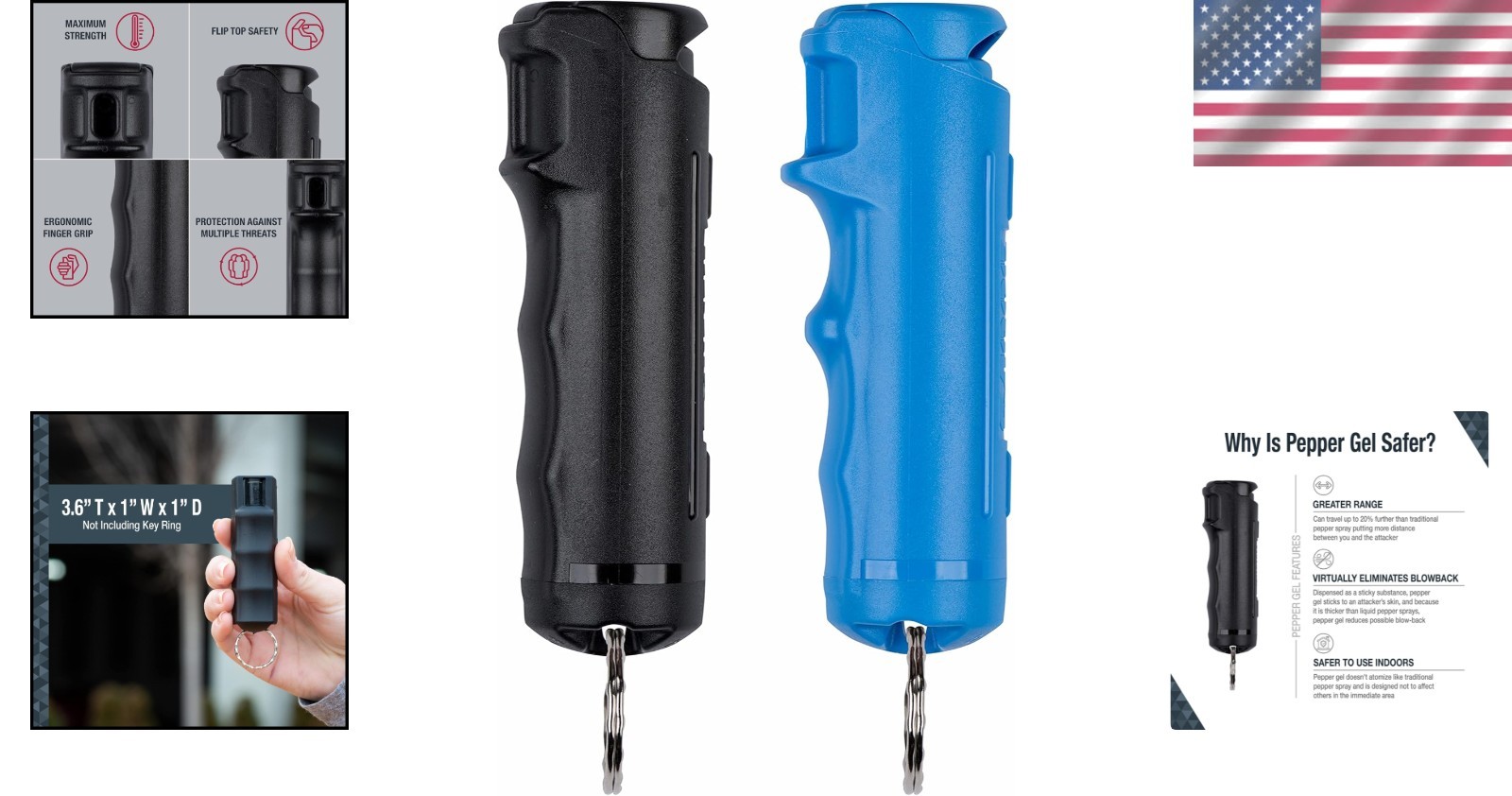 Maximum Strength Pepper Gel Kit with 25 Bursts & Safety Training Resources