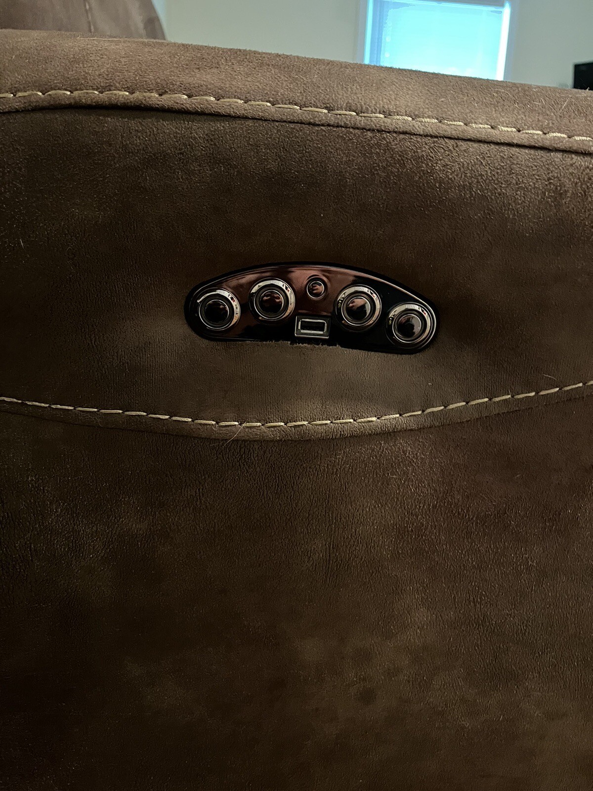 Single Electric Couch, With Buttons On One Side, Plus One USB On The One Side