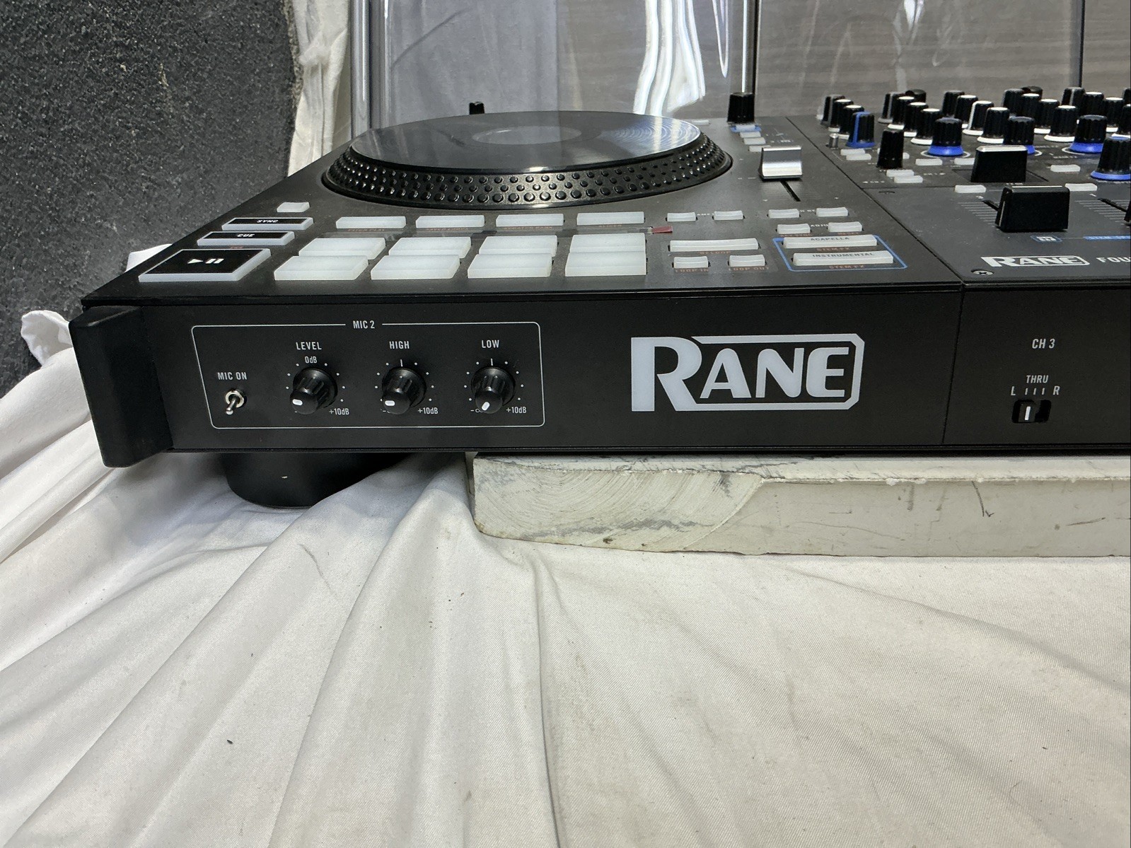 RANE FOUR Professional Serato DJ Pro 4-Channel Stems USB Controller Mixer Tested