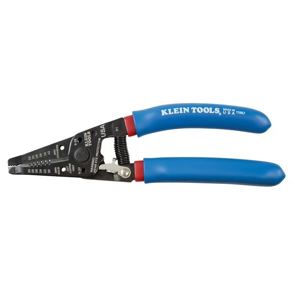 Klein Tools 11057 Heavy Duty Wire Cutter/Stripper for 20-30 & 22-32 AWG