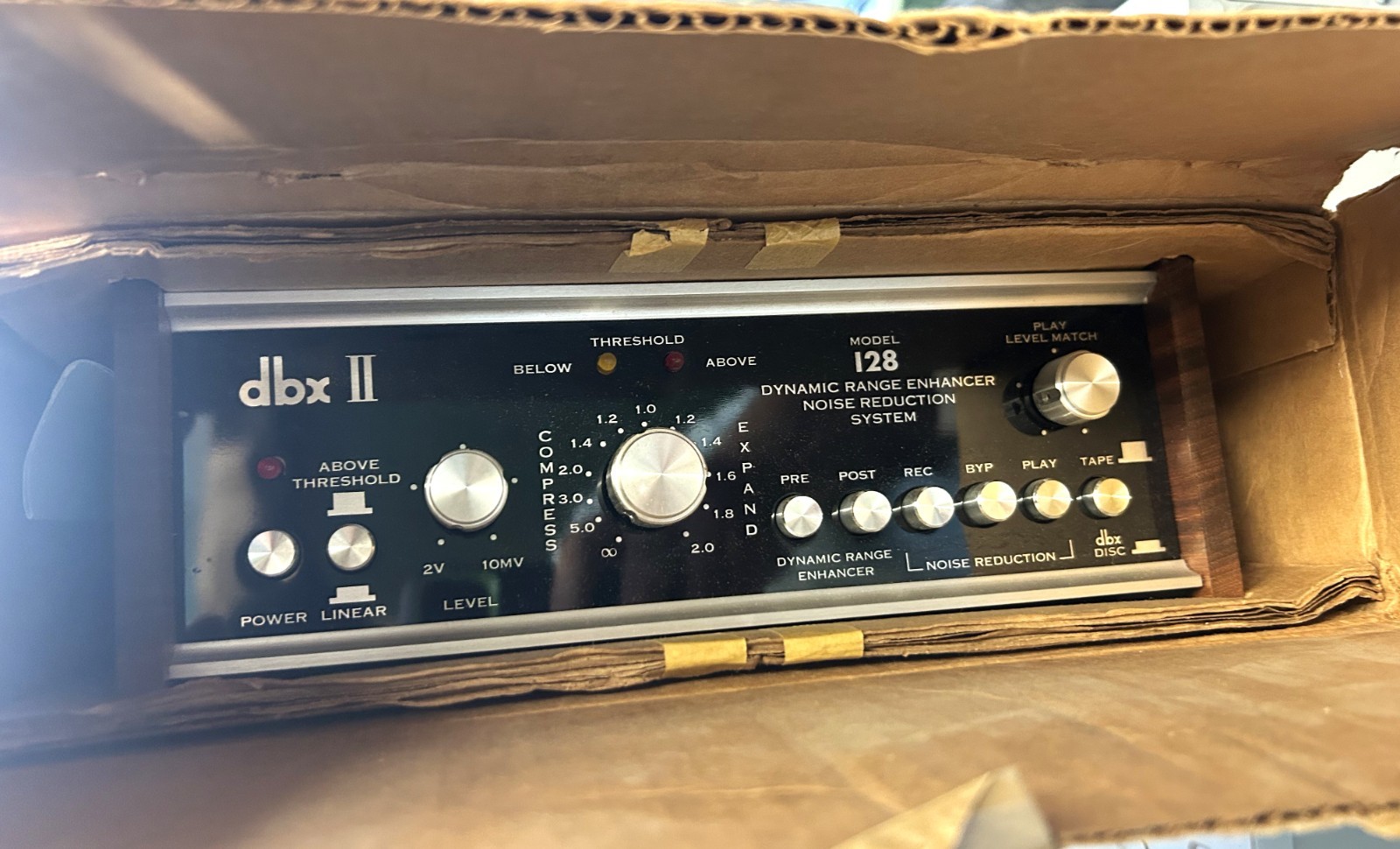 Vintage - New, DBX II, Model 128, Dynamic Range Enhancer & Noise Reduction