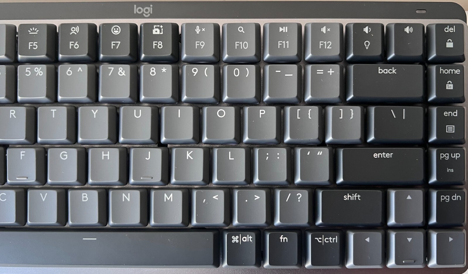 Logitech MX Mechanical Mini SINGLE REPLACEMENT KEYBOARD KEYCAPS KEYS (YR0081)