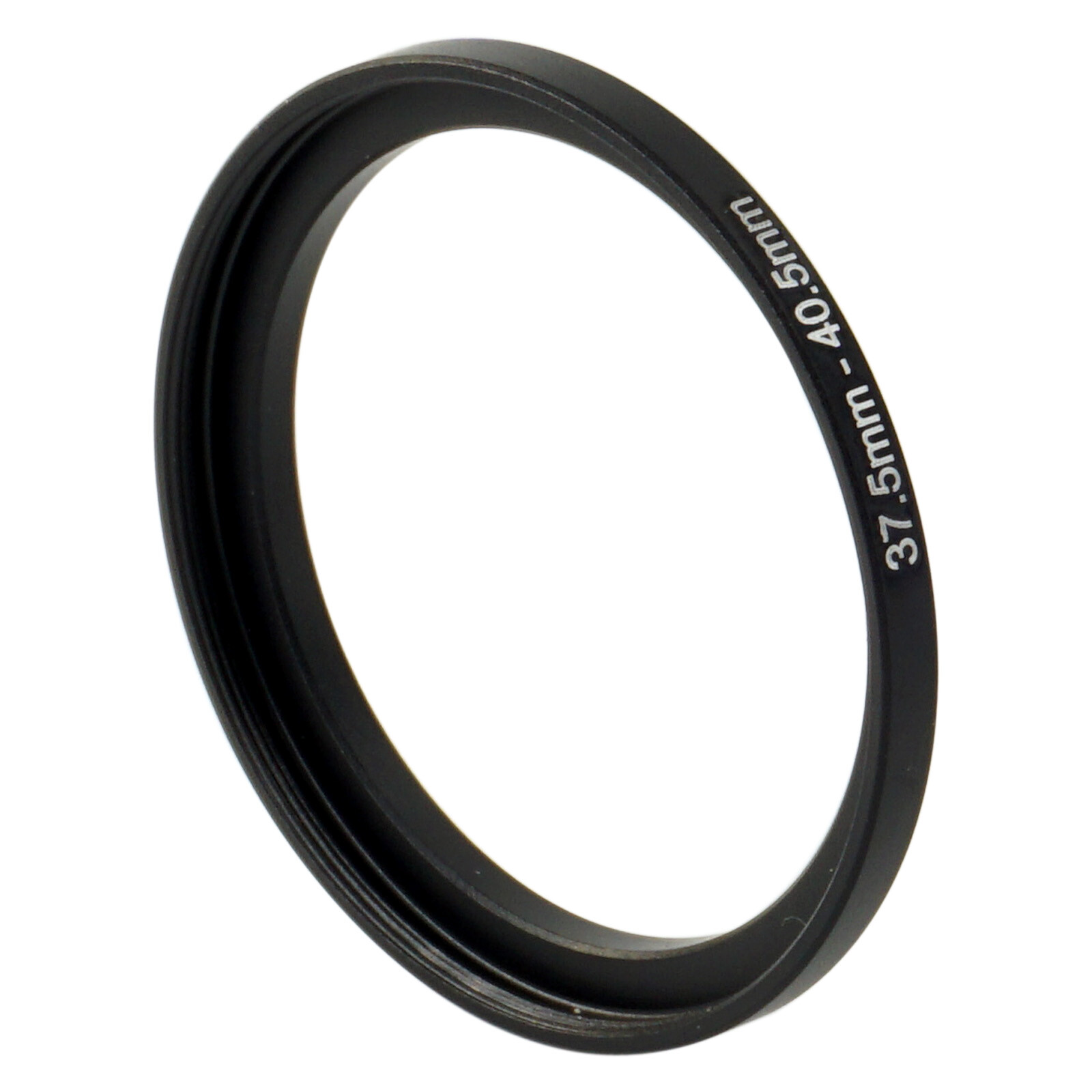 37.5-40.5 Step UP Filter Ring 37.5mm x0.5 Male to 40.5mm x0.75 Female adapter