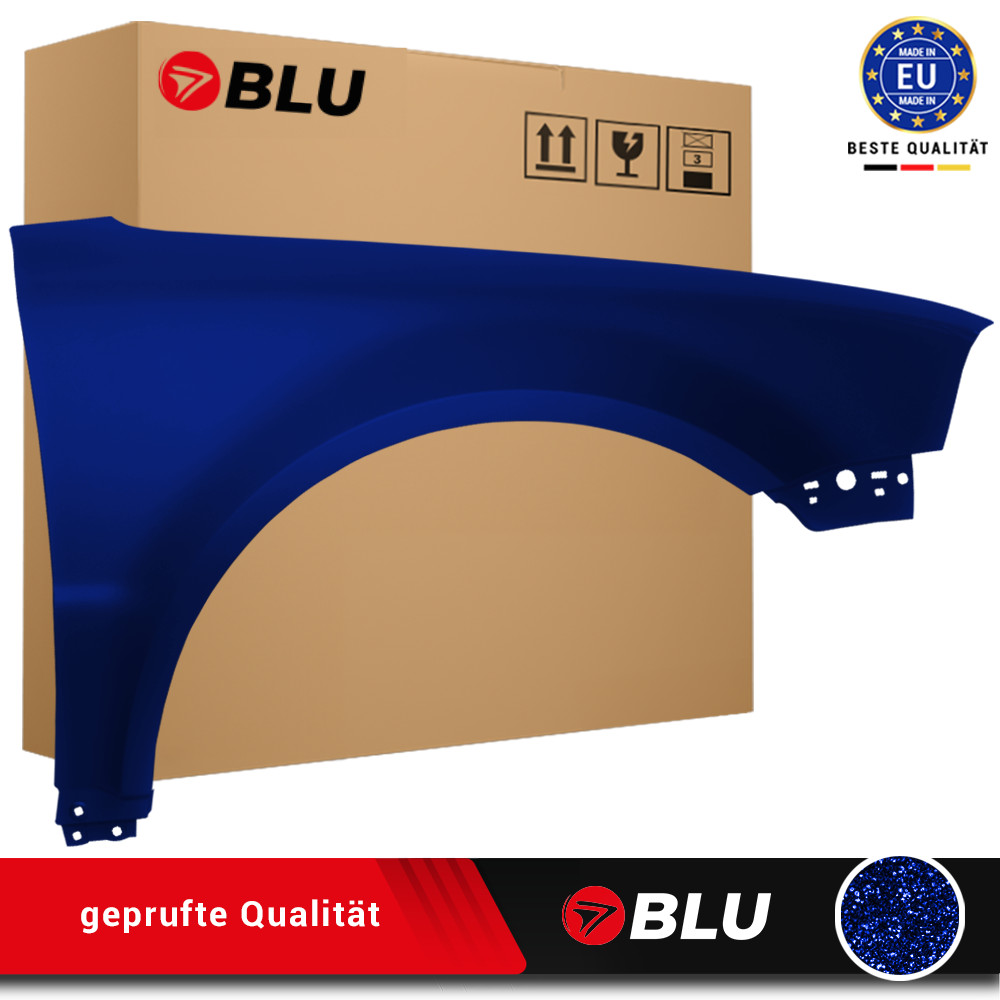 Fender For VW Passat B5 Lift FL+ LD5Q Right Shadow Blue 00-05 Front Paint New