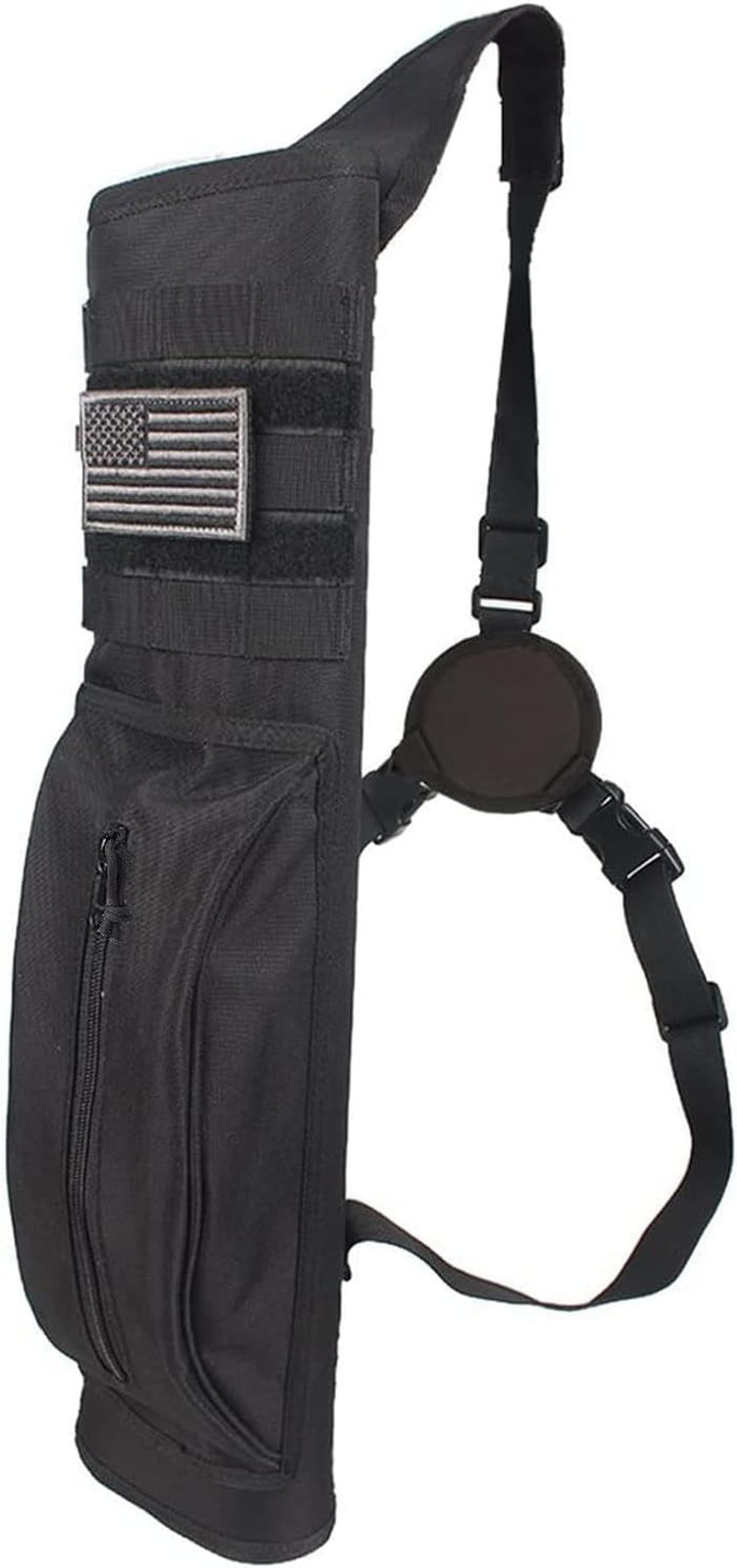 Archery Multi-Function Back Arrow Quiver with Molle System Shoulder Arrows Holde