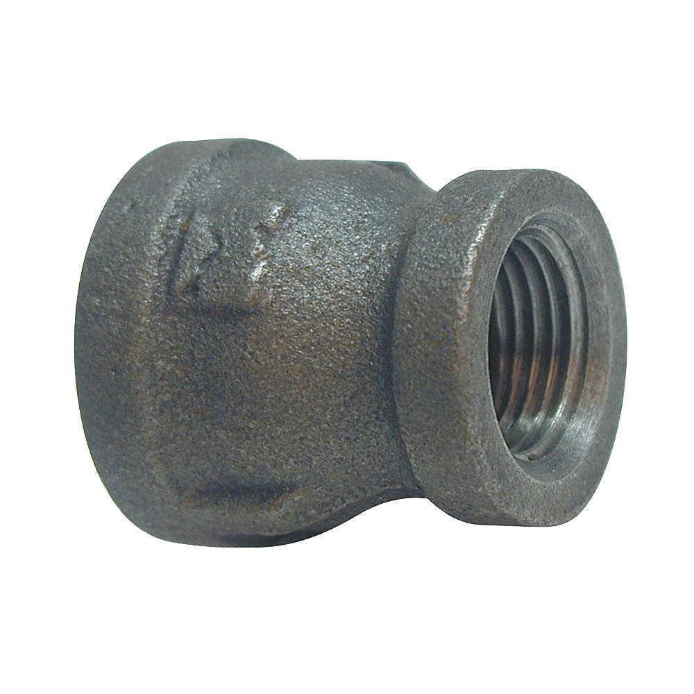 GRAINGER APPROVED 5P559 Reducer, Malleable Iron, 3/8 x 1/4 in 5P559