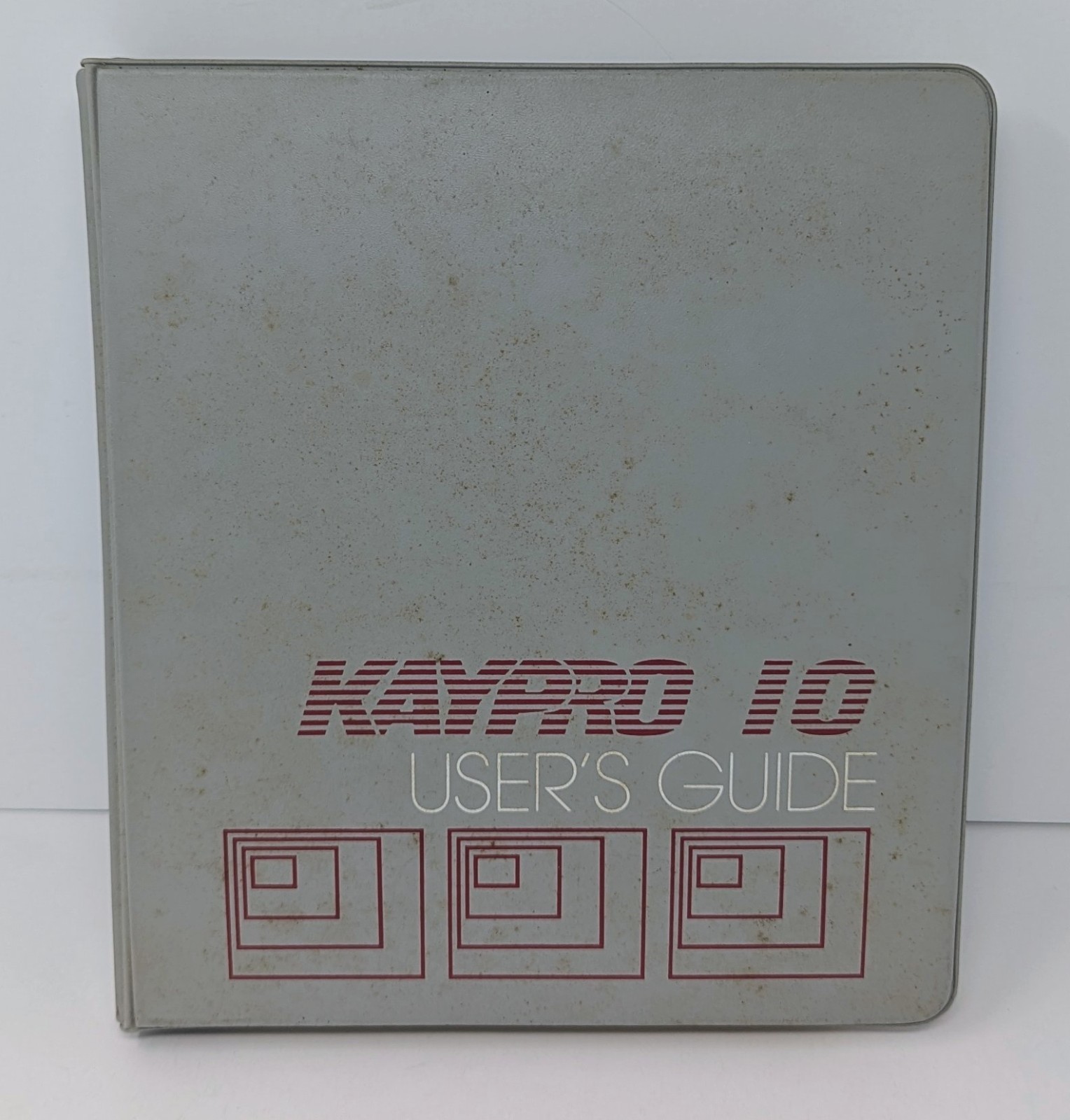 The Kaypro 10 Users Guide Binder For Kaypro Computers!