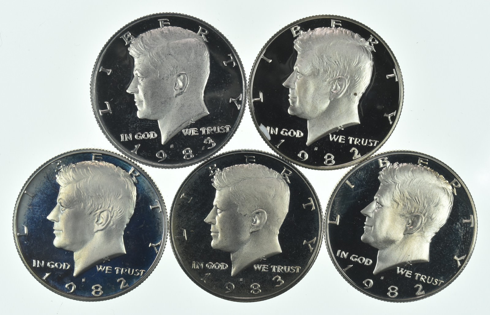 1982-S Kennedy Half Dollar CLAD Proof