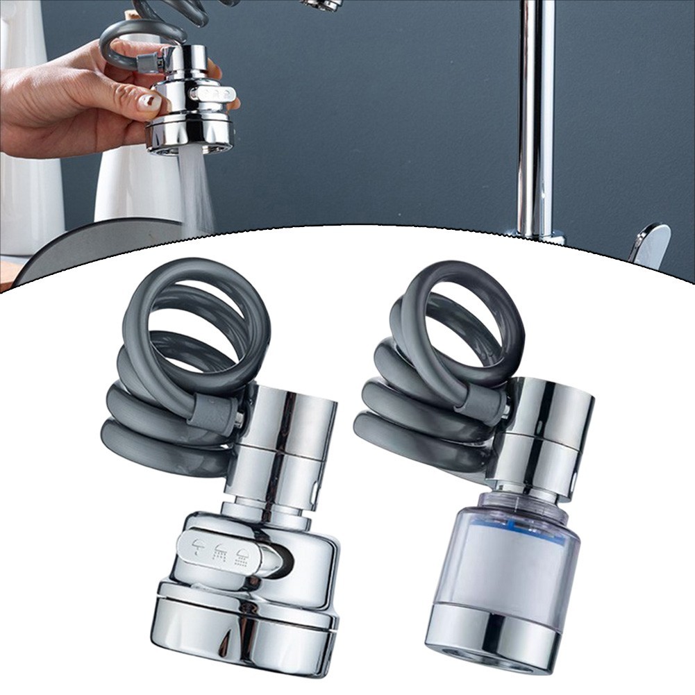 Kitchens Upgrade 360 Degree Rotating Extended Showerhead with Filtration System