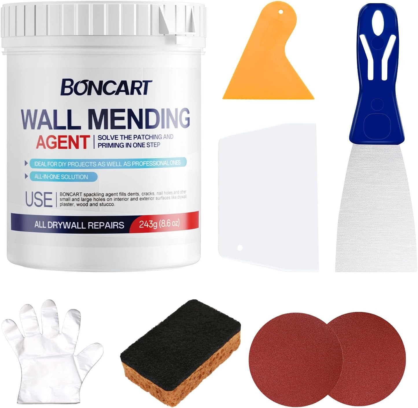 Professional 8.6oz Drywall Patch Repair Kit – Outclass Your Projects with Ease