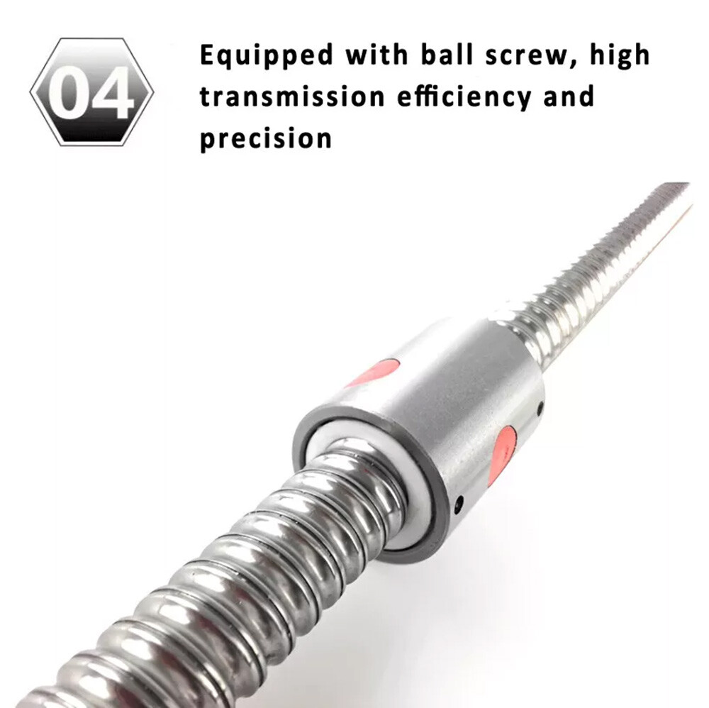 Linear Slide Rail Stage Actuator 1605 CNC Ball Screw NEMA23 Motor 1.2Nm 57x56mm