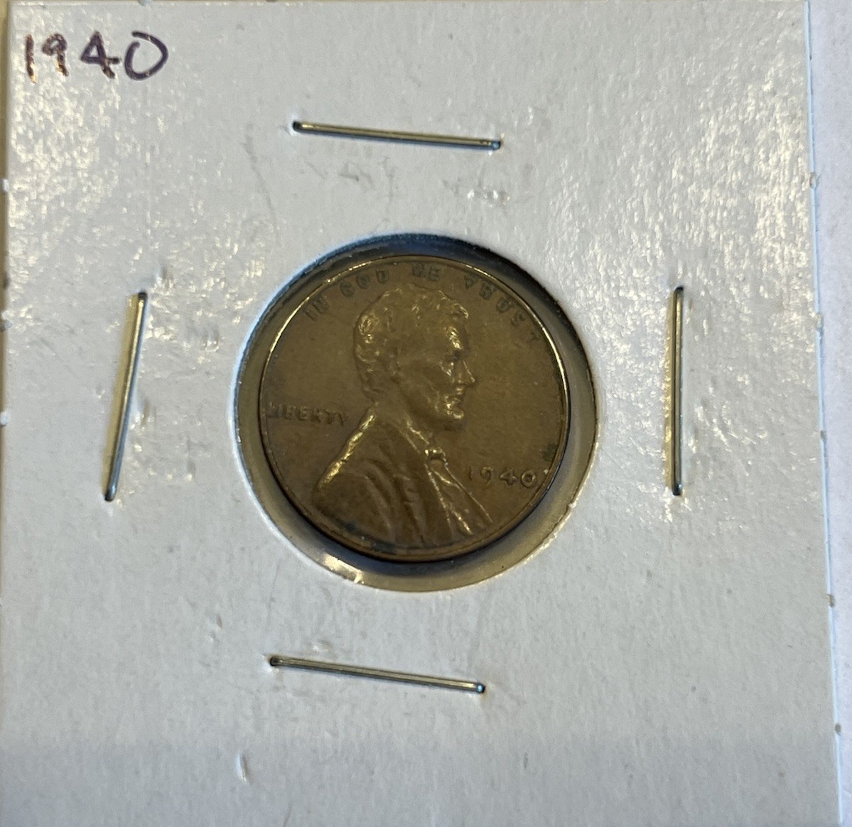 1940 Lincoln Wheat Penny Circulated Ungraded
