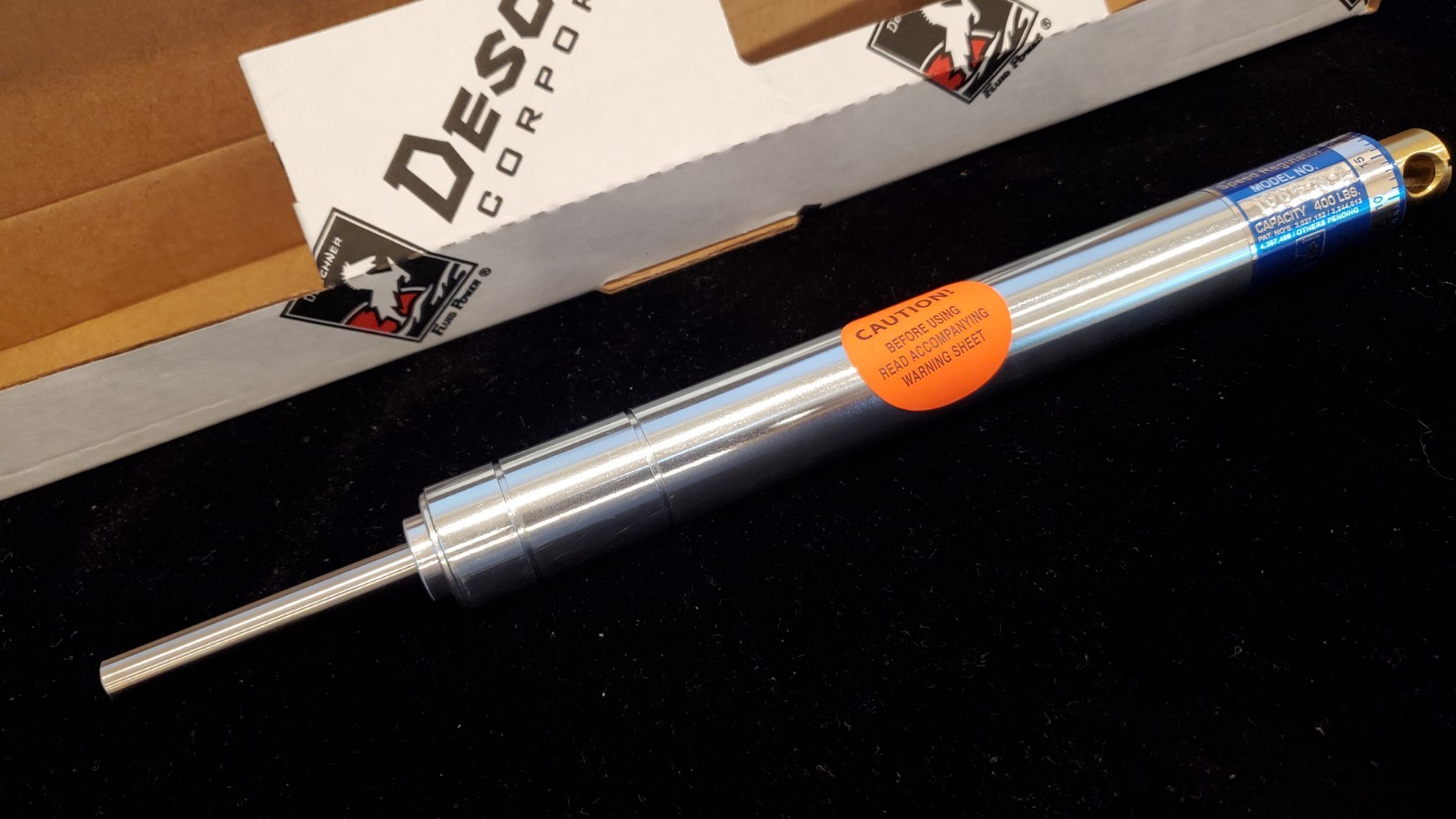 GENUINE DESCHNER KINECHEK 1004-31-2 SLOW SPEED CONTROL 2" - NEW UNUSED