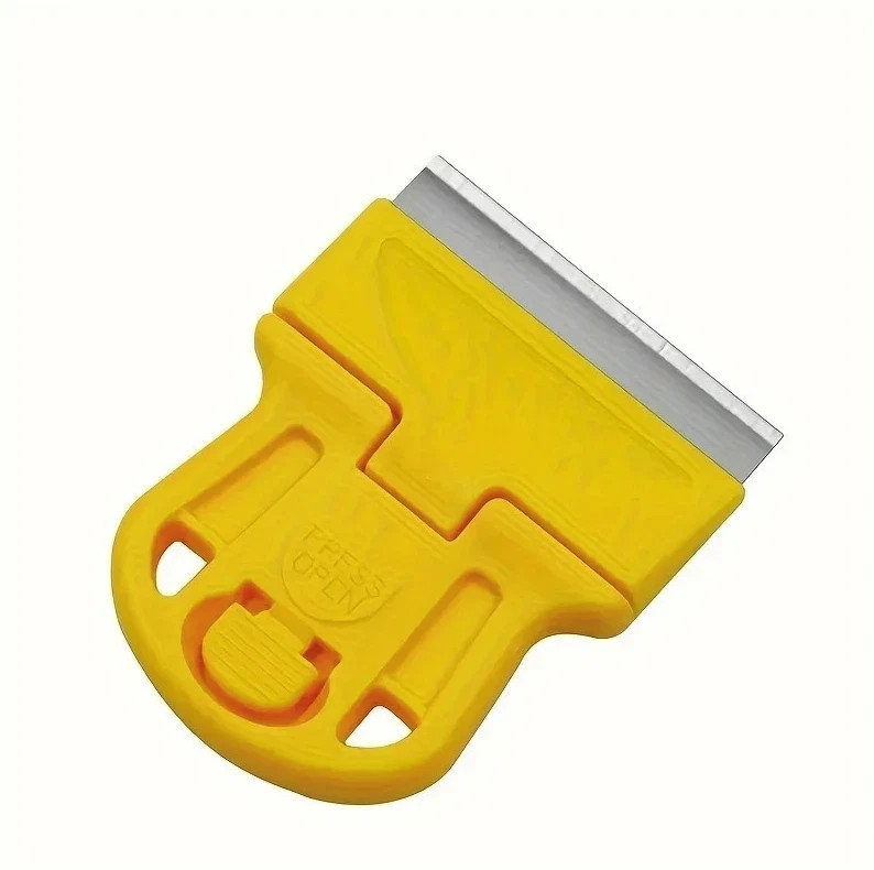 1pc Mini Scraper Sticker Glue Paint Remover Glass Cleaning Tool - NEW