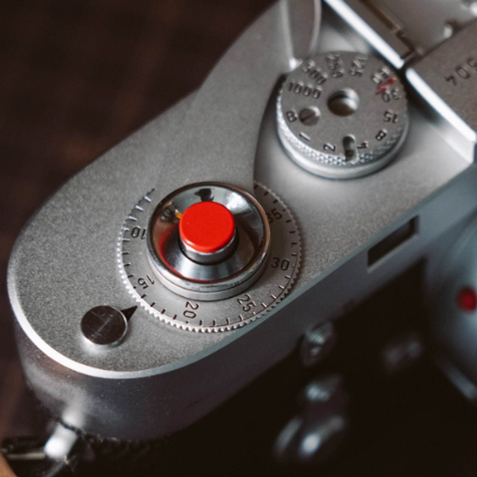 Mini 7mm/8mm Shutter Release Button Brass White Copper for Fujifilm Leica Camera