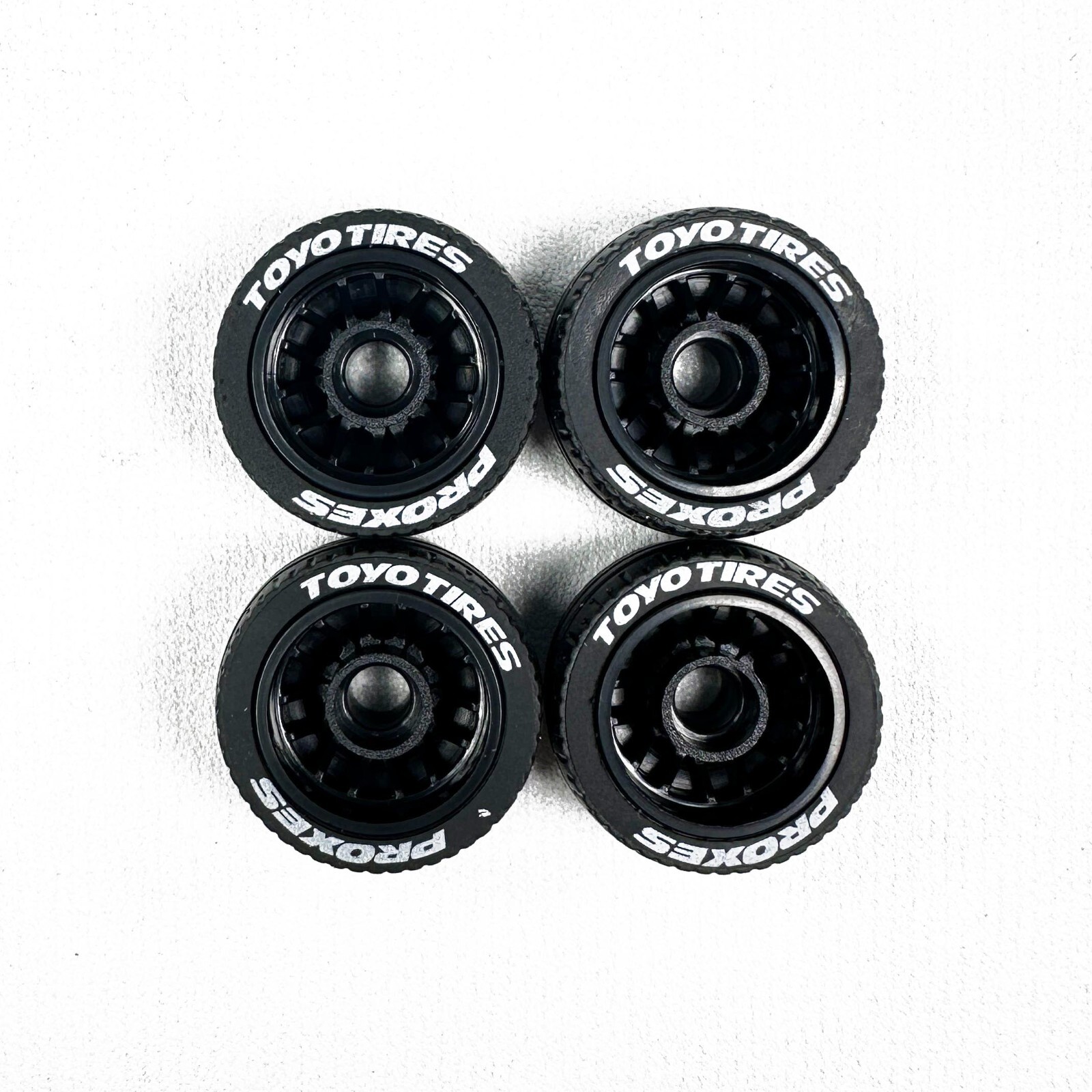 Custom 4 pcs MOC printing tires(18977, rims included) for Lego Speed cars, V2-W