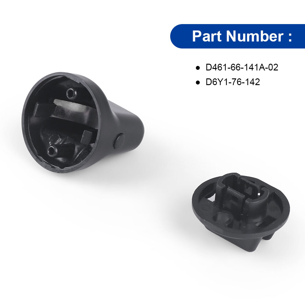 FOR MITSUBISHI LANCER OUTLANDER KEYLESS IGNITION START SWITCH KNOB CAP & INSERT