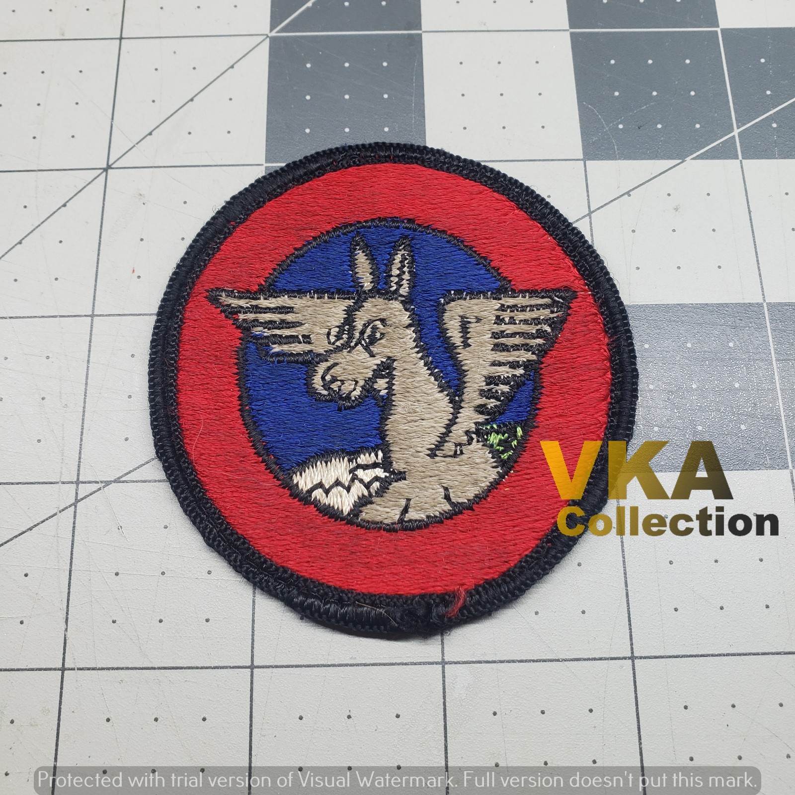 1970's-1980's Era USAF 4th Military Airlift Squadron Patch