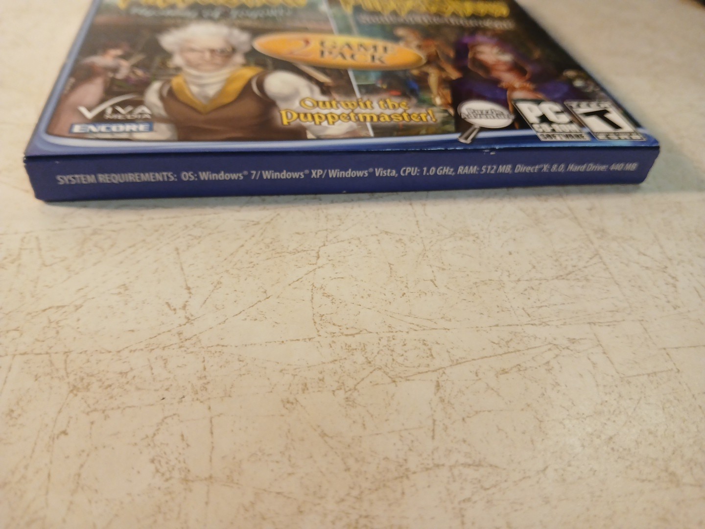 THE PUPPET SHOW - 2 PC GAME PACK (CD ROM, 2011)