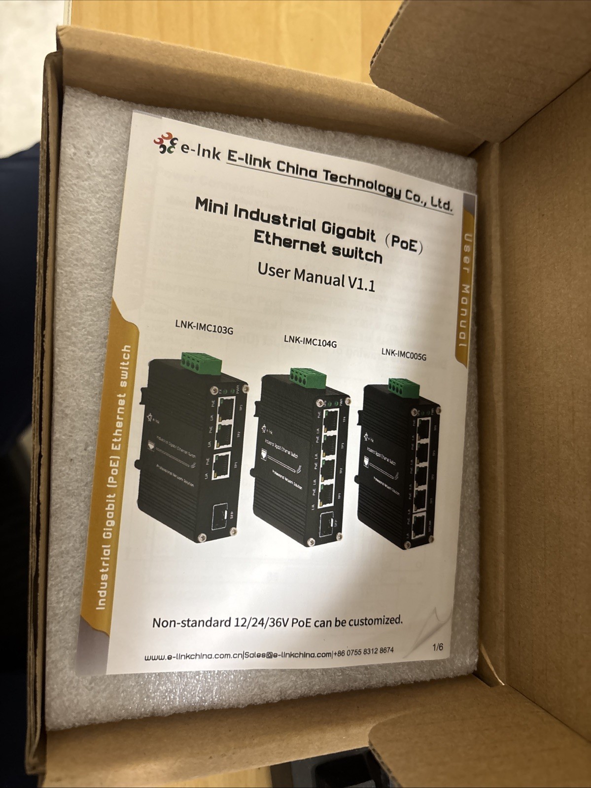 e-ink Professional Network&Video Solution Device