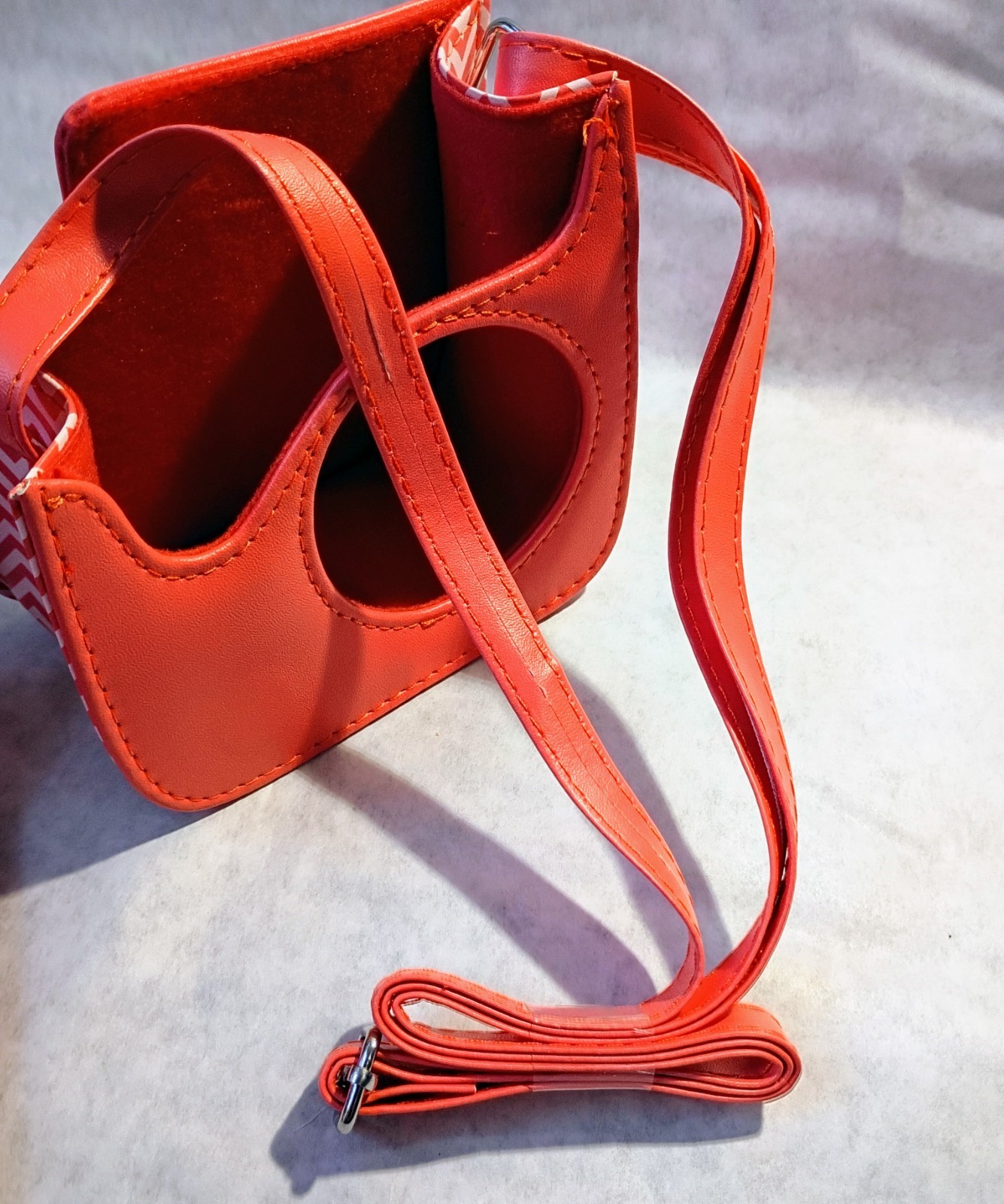 Fujifilm INSTAX MINI 7+ CAMERA CASE Peach- CASE ONLY