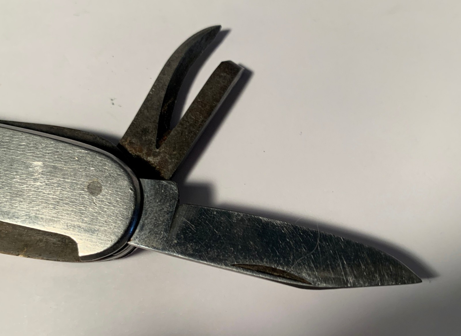 Solingen Germany Stainless Multi Tool Pocket Knife Corkscrew Bottle Opener