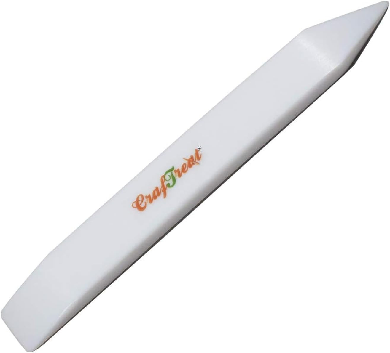 CrafTreat Teflon Bone Folder and Scoring Tool - Large Bone Folder - Paper Scorer