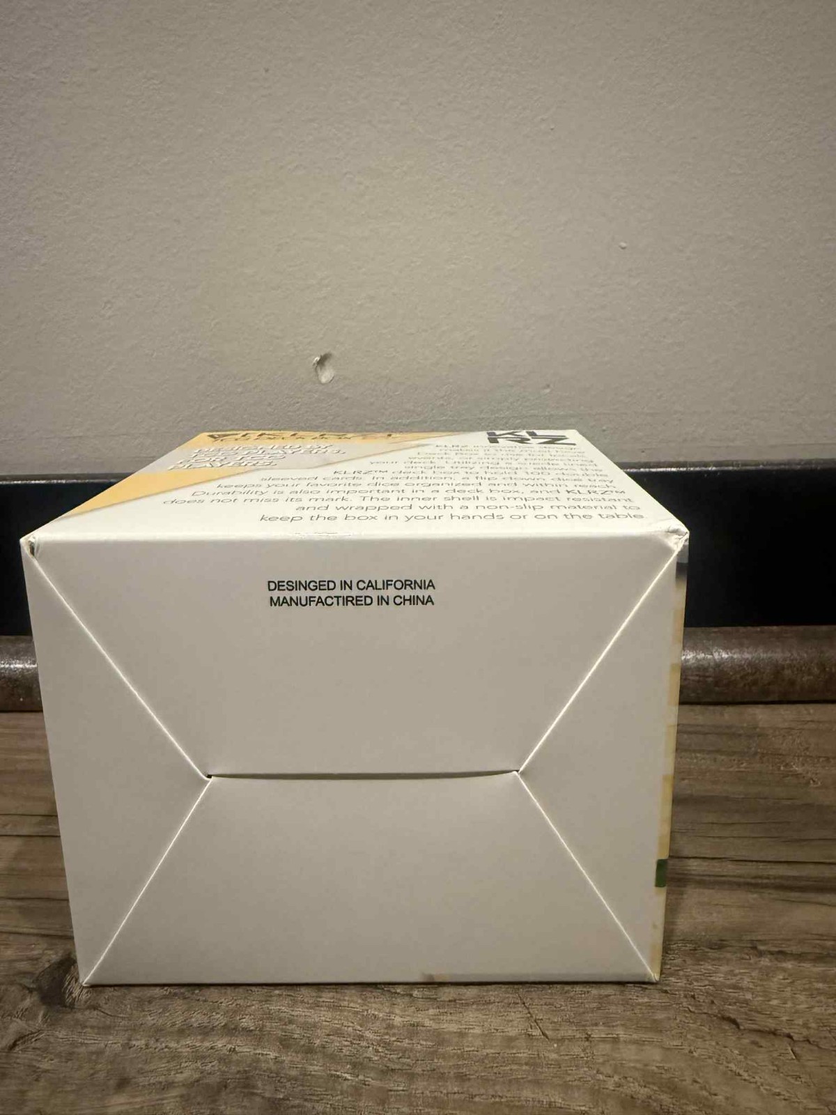 Gem Accessories Takeout Dektech Deckbox Brand New Unopen