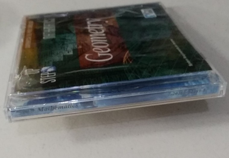 Step Up Geometry CD-ROM comprehensive self-paced curriculum NEW SEALED Pro One