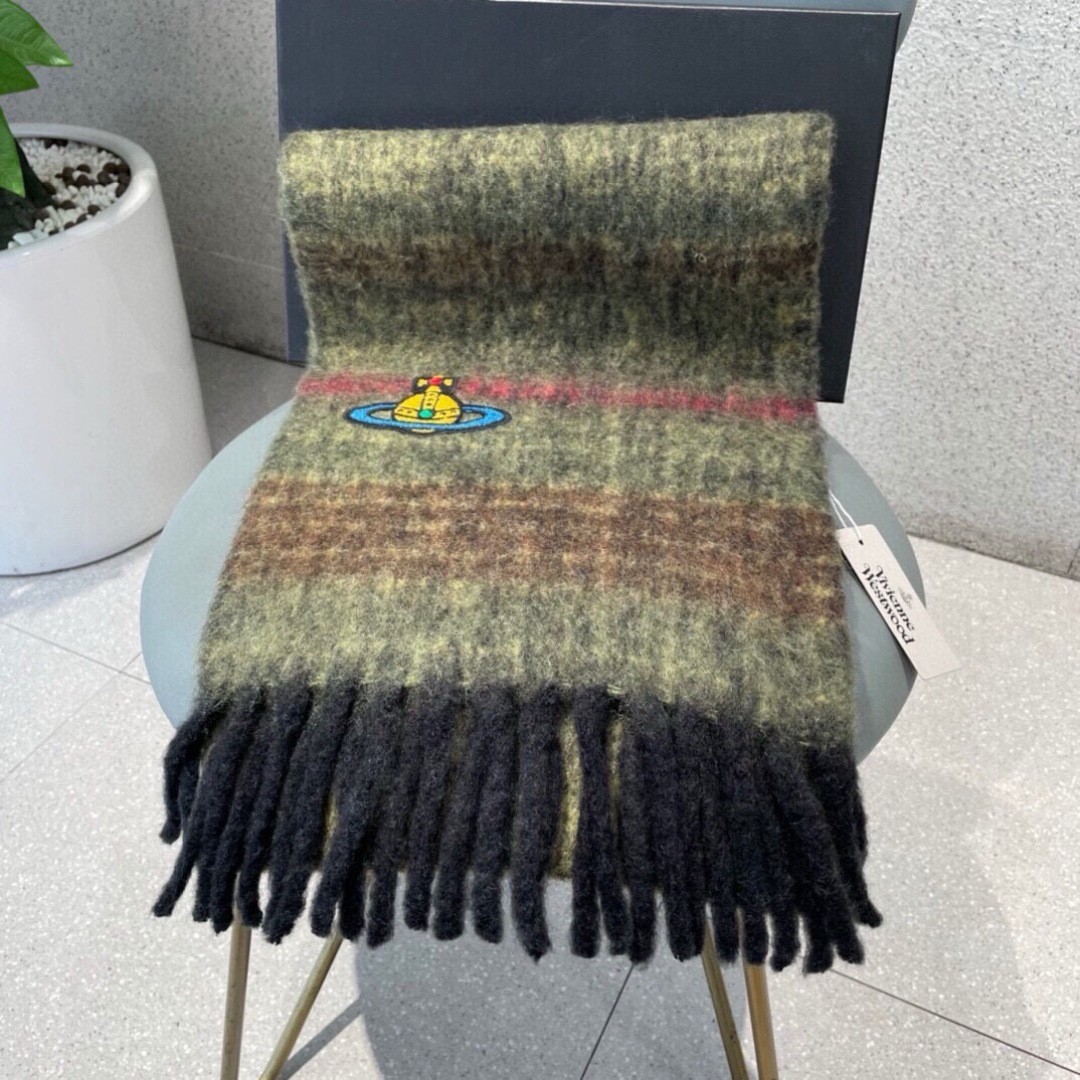 vivienne westwood wool scarf