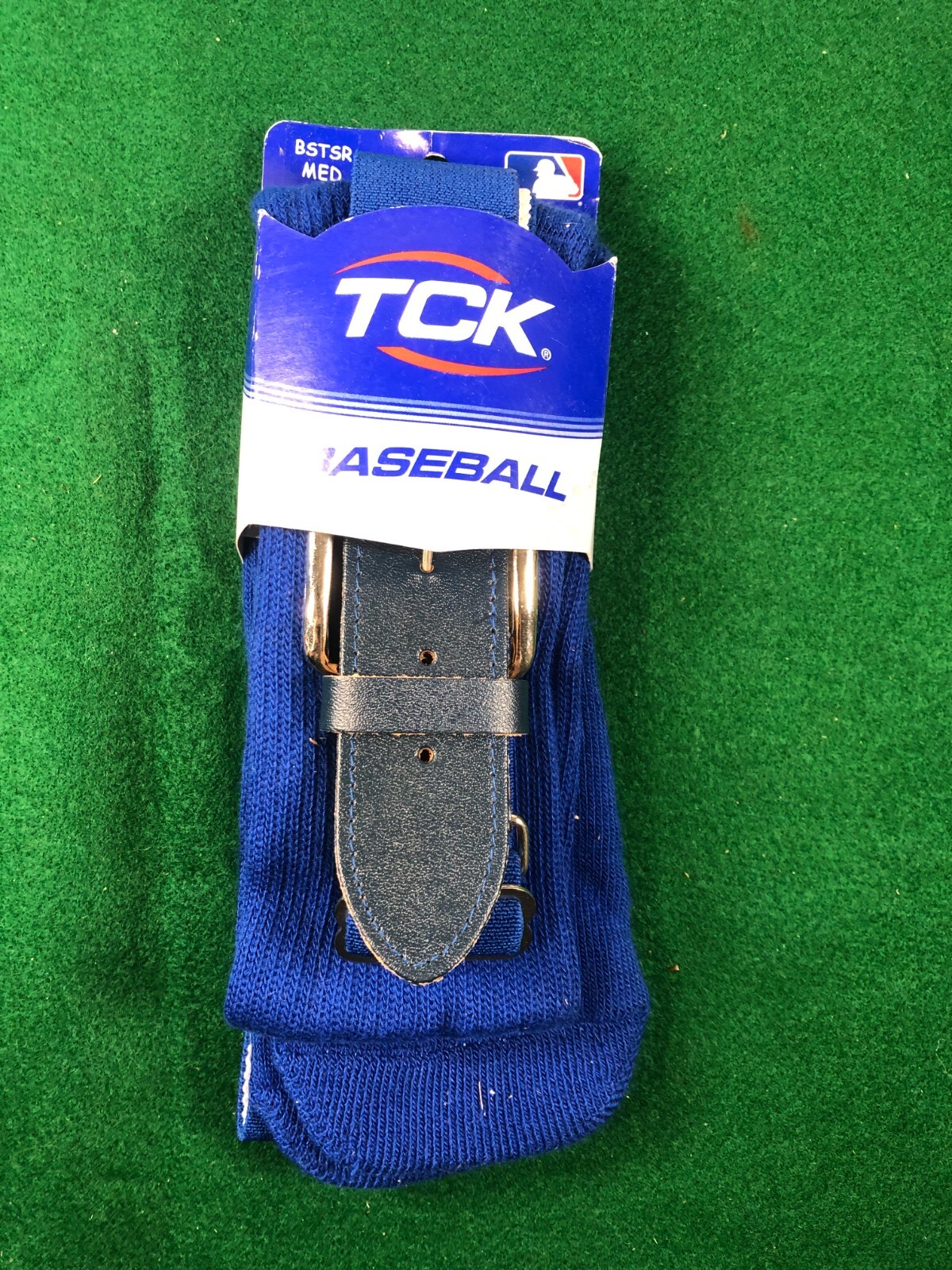TCK Baseball Sock & Belt Combo BSTSR M Medium Blue