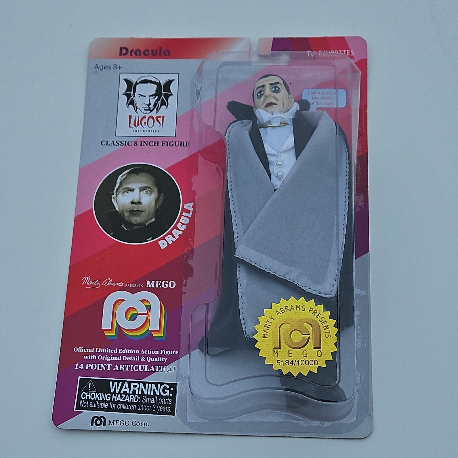 Mego Dracula Bela Lugosi Classic 8 Inch Action Figure 2018 MPN 62717