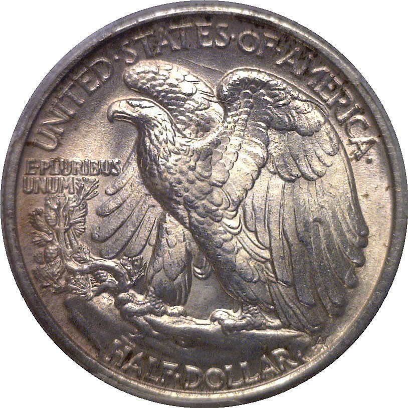 1934 Walking Liberty Half Dollar PCGS MS-64