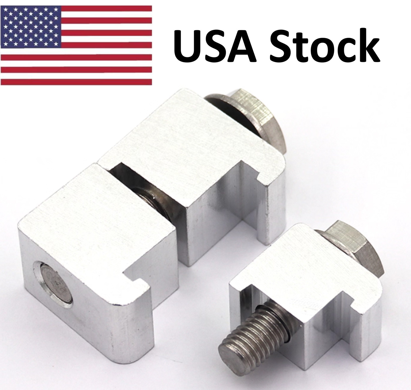 Pack of ISO Vacuum Type C Clamp Flange Bolts Aluminum Alloy double head M8 M10
