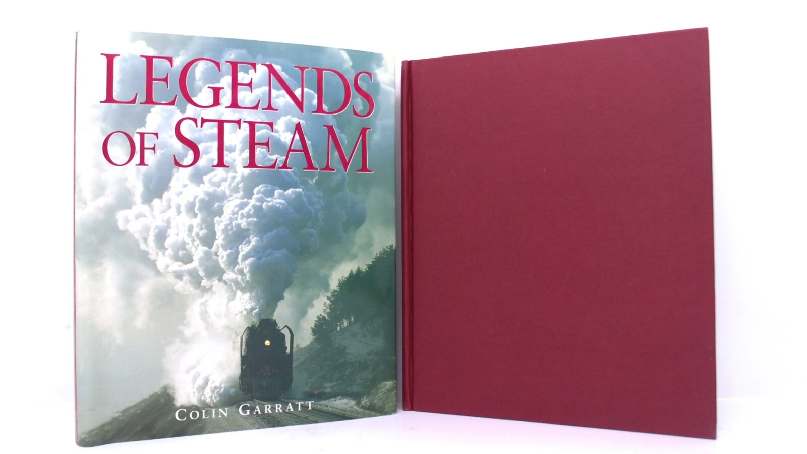 Legends Of Steam Loco Colin Garratt Rain Hardcover Train Book w/Dust Jacket NEW?
